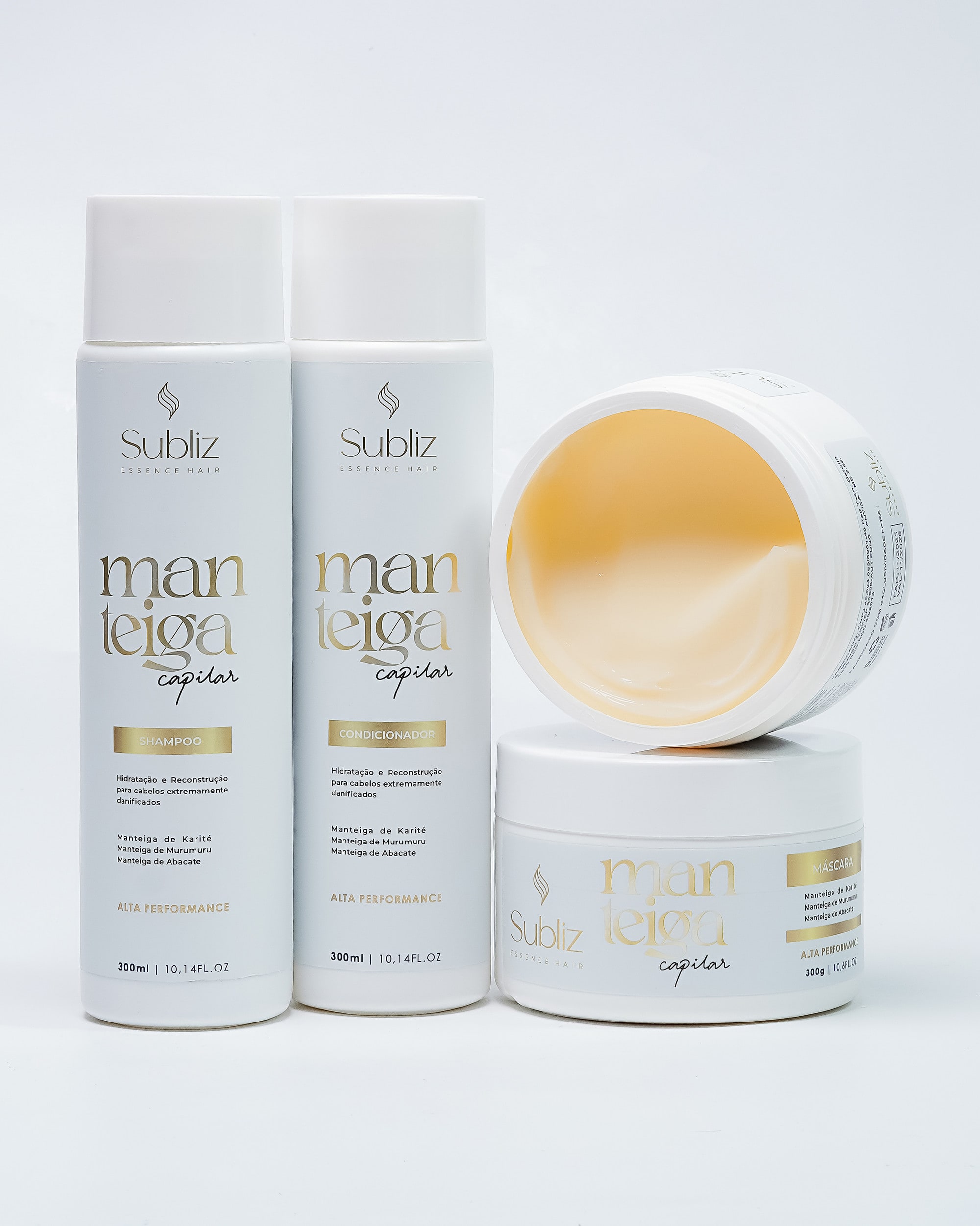 Linha Manteiga Capilar Subliz Essence Hair