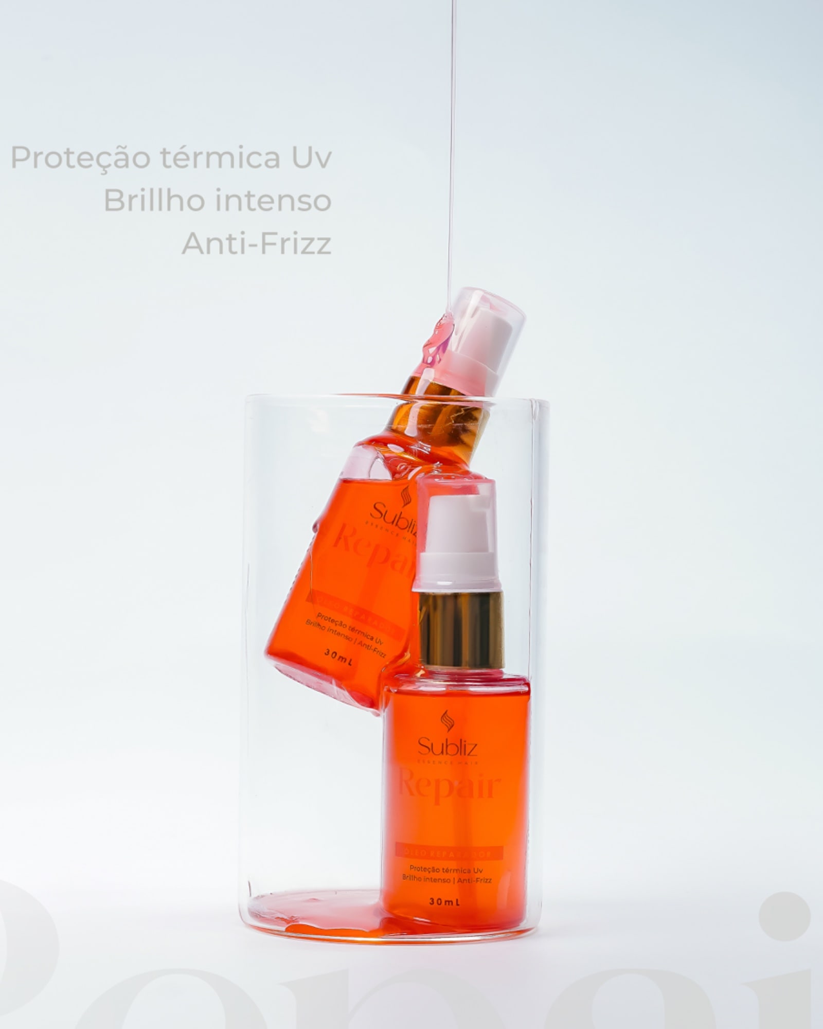 Linha Repair Oil Scandall Subliz Essence Hair