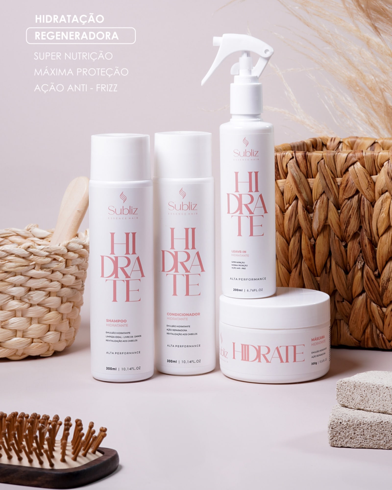 Linha Kit Hidrate Subliz Essence Hair