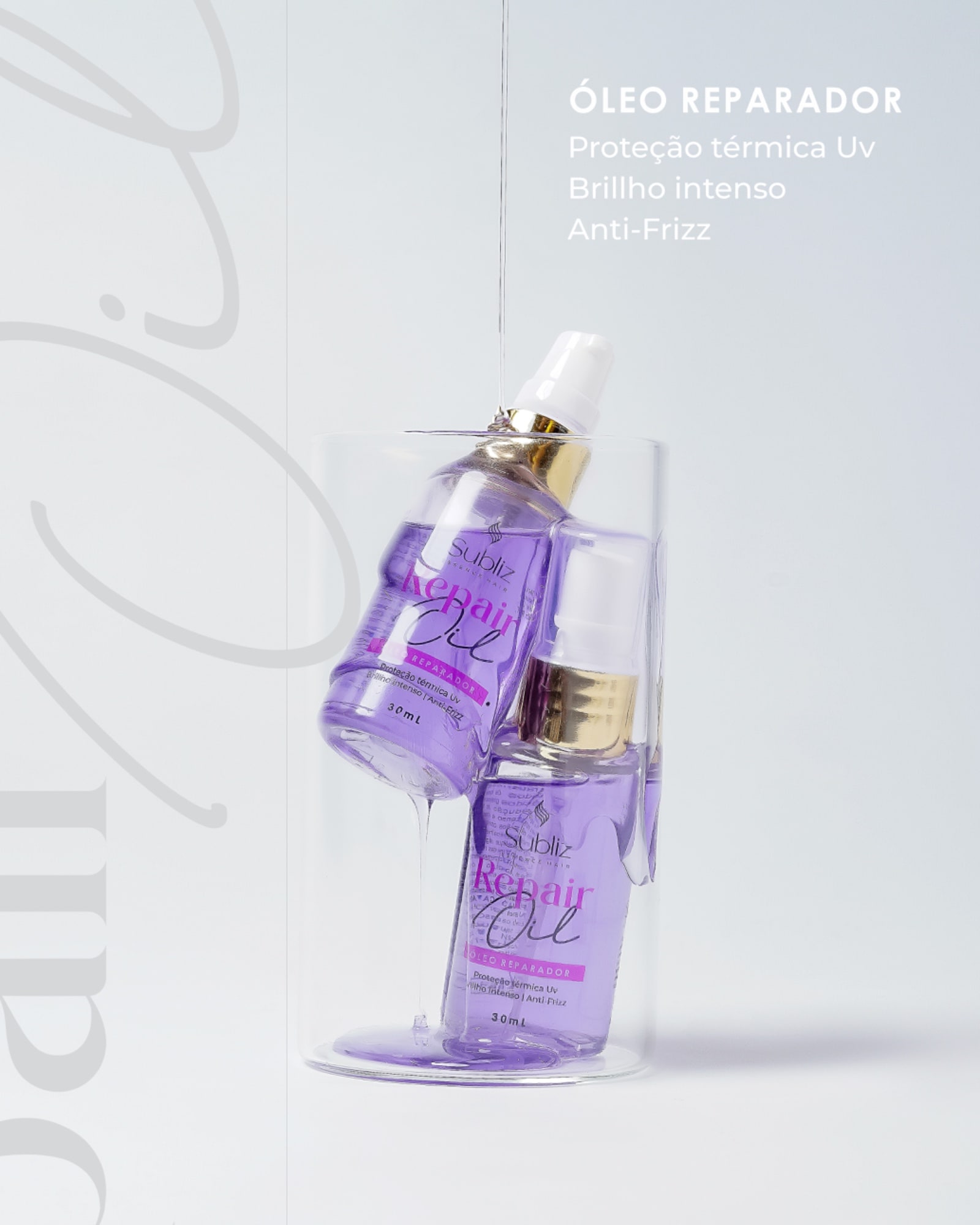 Linha Repair Oil Uva Subliz Essence Hair