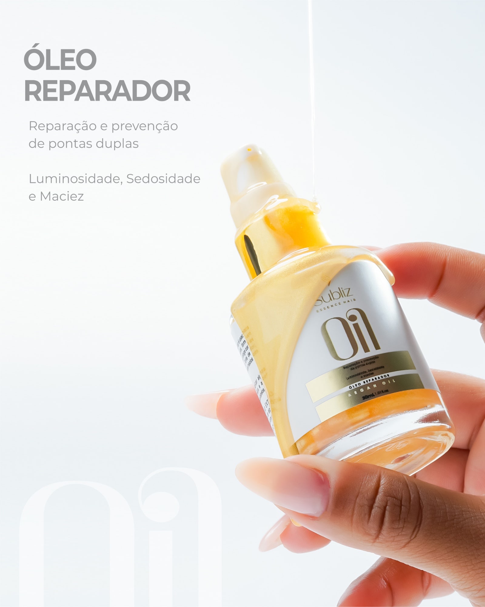 Linha Oil Argan Subliz Essence Hair