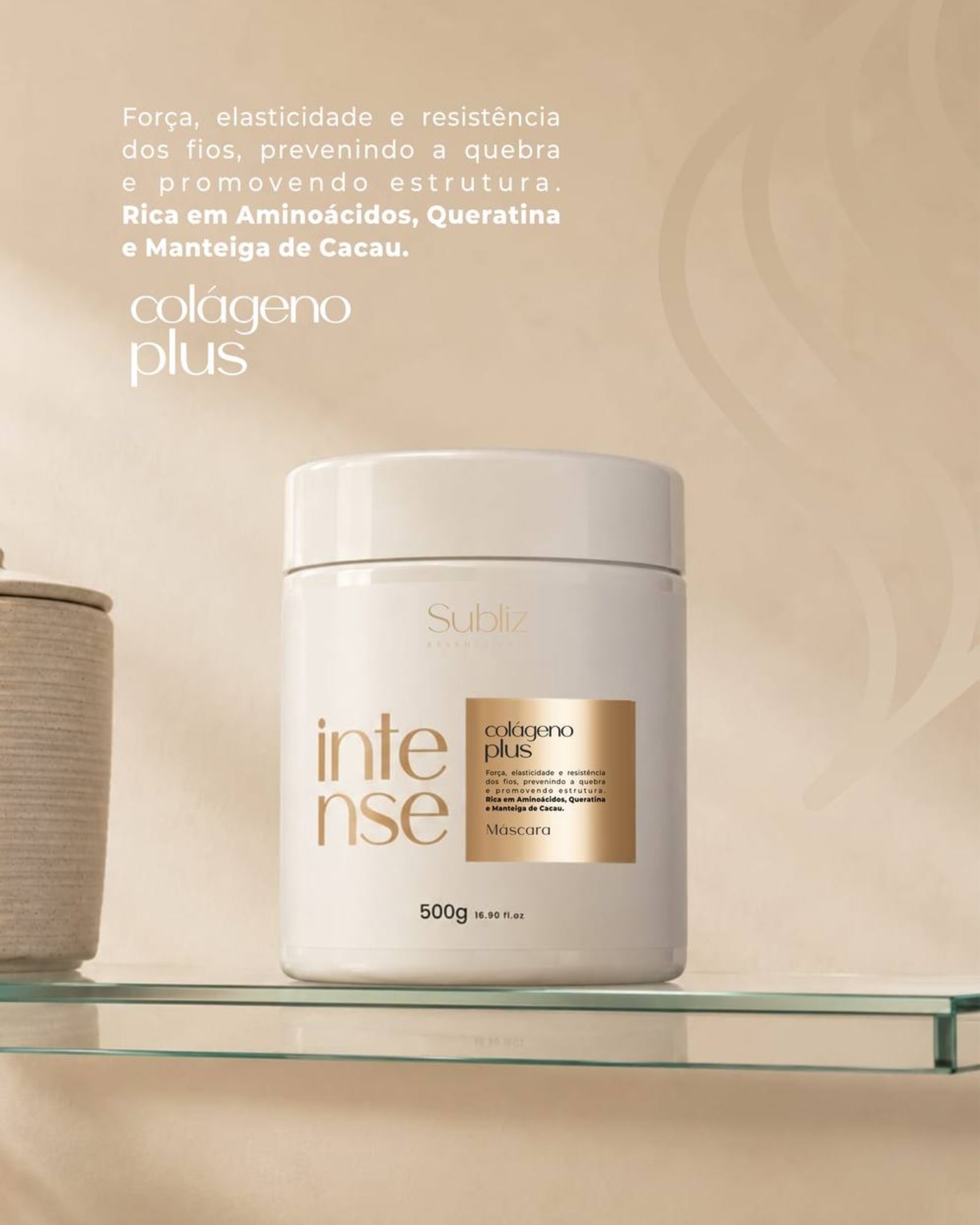 Linha Máscara Colagen Plus Subliz Essence Hair